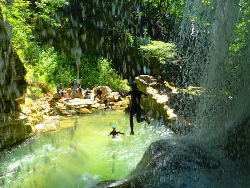 Billet Aventure de canyoning dans le canyon de Furon