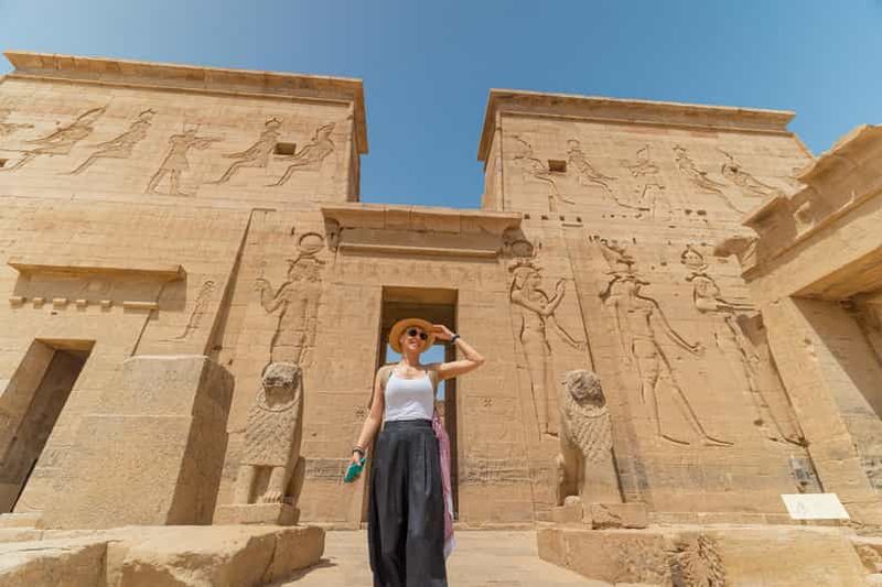 Billet Assouan : Visite demi-journée guidée du temple de Philae en groupe