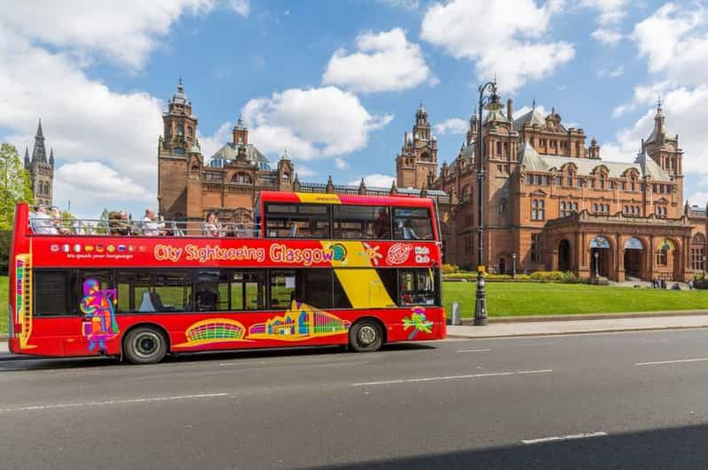 Billet Glasgow : Visite touristique en bus à arrêts multiples