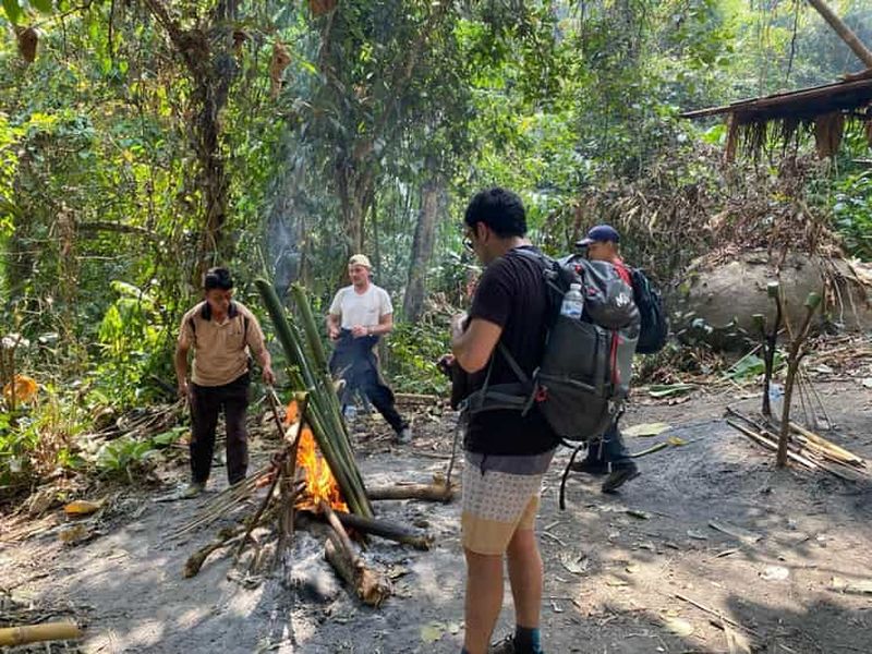 Billet Randonnée authentique uniquement à pied dans la jungle de Chiang Rai