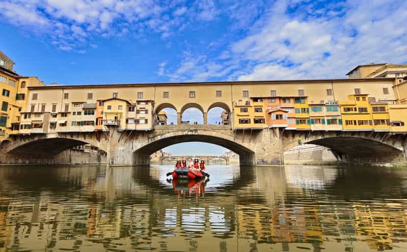 Billet Florence : Pont de Pontevecchio et croisière en rafting City Sights