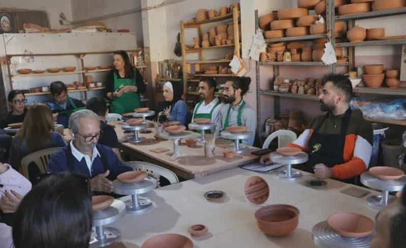Billet Pétra : cours de poterie, promenade dans la vieille ville et dîner