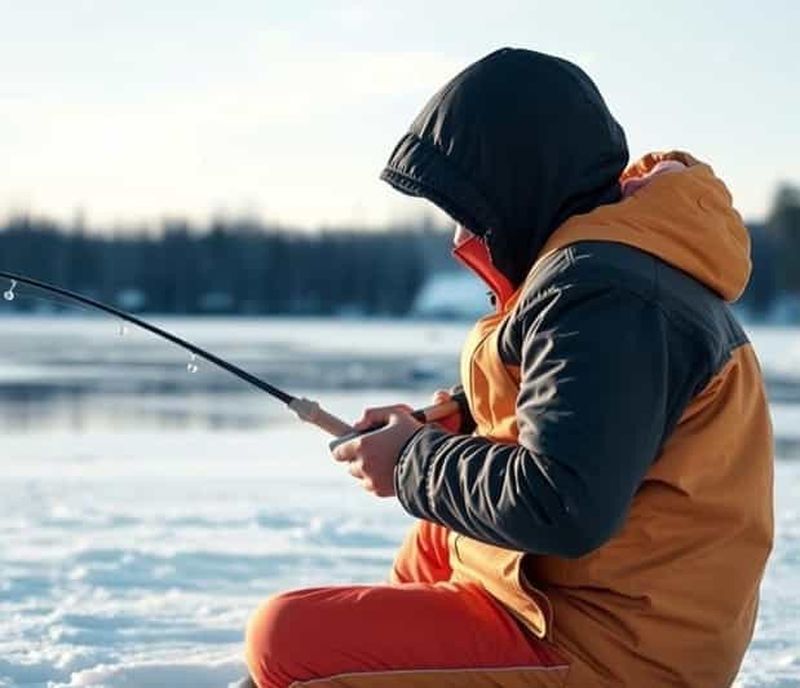 Billet Aventure de pêche sur glace à Levi avec soupe au saumon