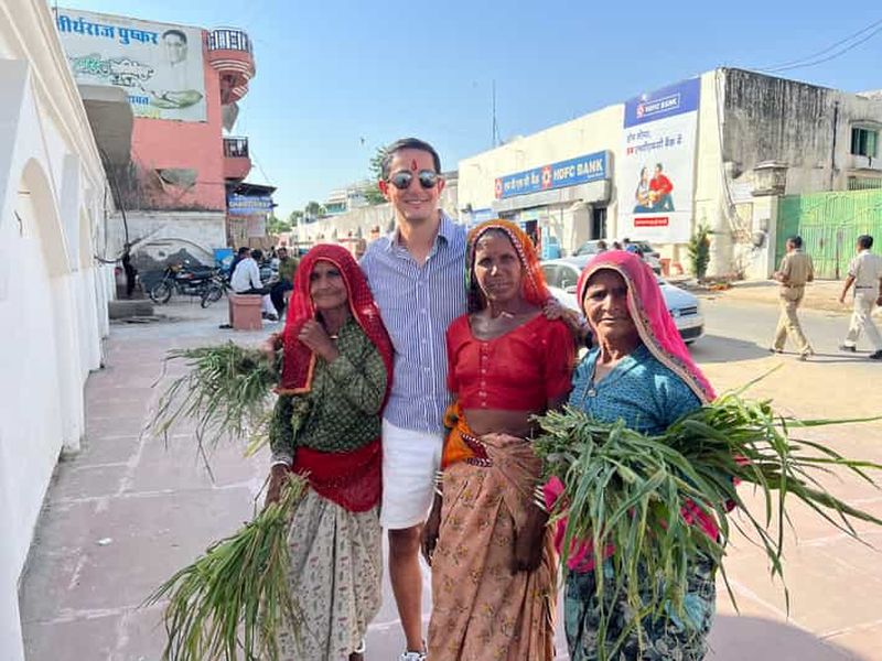 Billet Visite à pied spirituelle avec cérémonie de Puja - La route de Pushkar