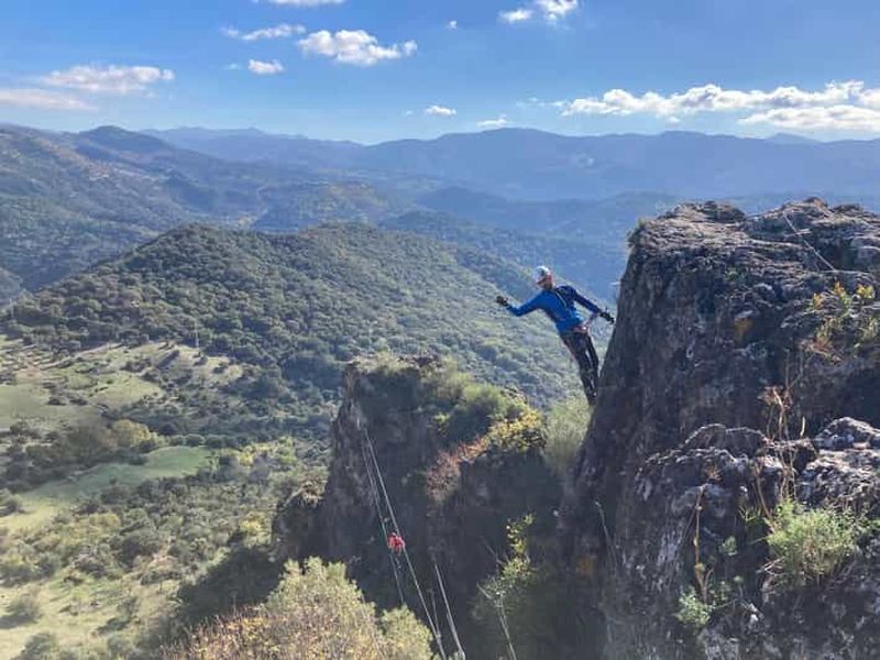 Billet Près de Ronda : Vía ferrata Atajate Aventure d'escalade guidée