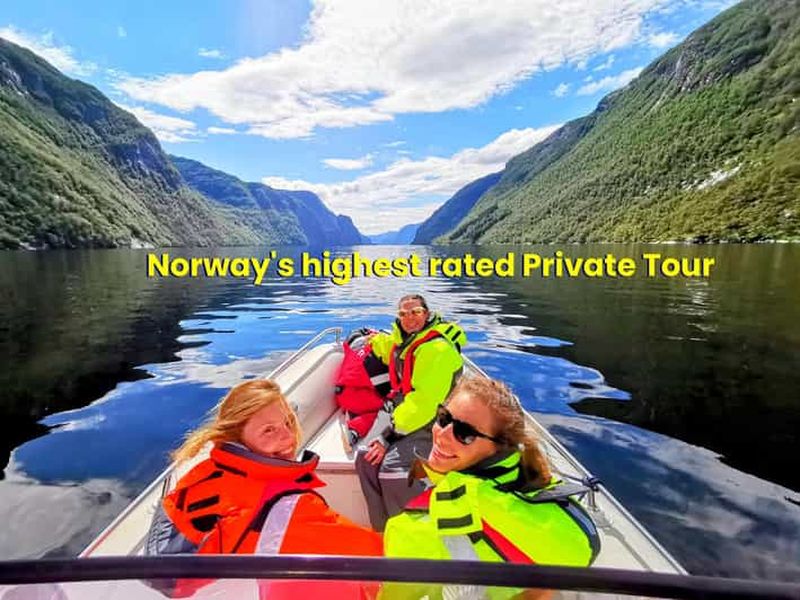 Billet Bergen : Fjord de Bergen en Zodiac ou en bateau ponton