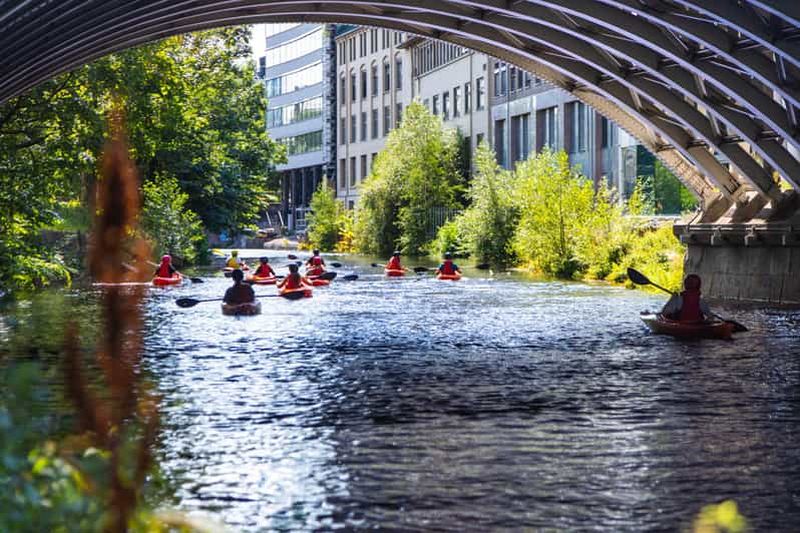 Billet Rivière Akerselva : excursion en kayak pour une aventure urbaine