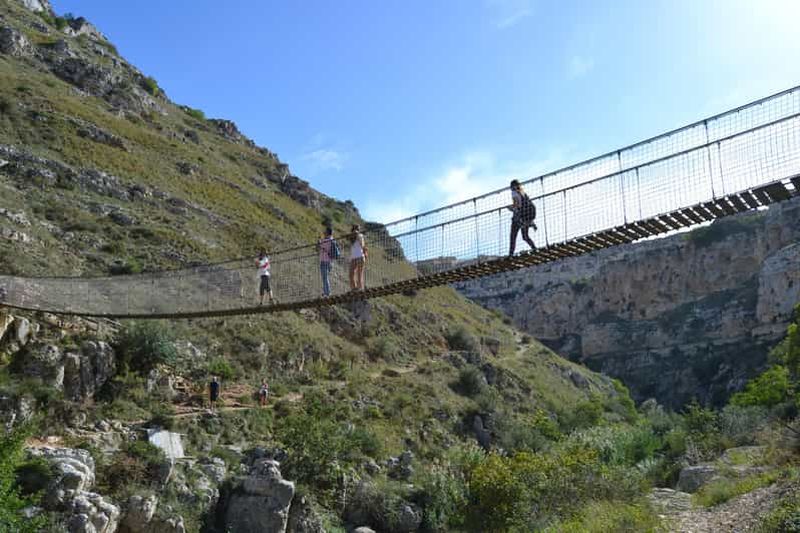 Billet Matera : excursion aux Sassi, à la Murgia et au Pont Tibétain