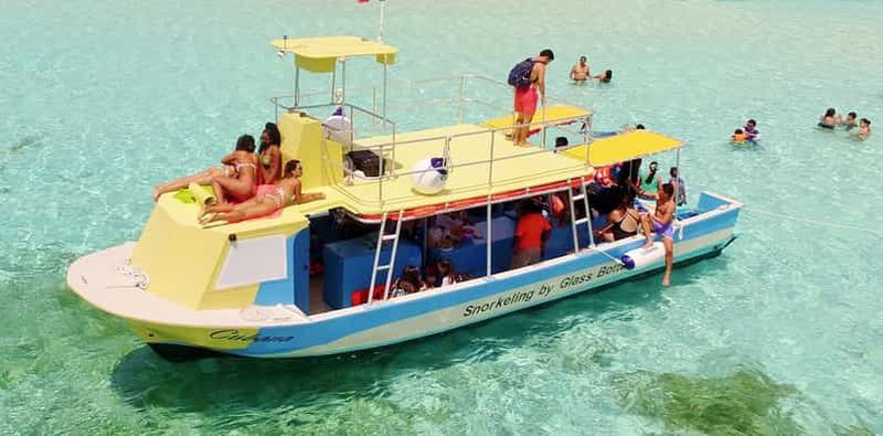 Billet Cozumel : VIP Glass Bottom Boat & Snorkeling 3 Reefs Tour