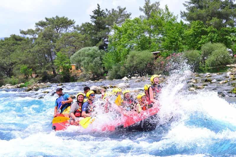 Billet Antalya : excursion de rafting dans le canyon de Köprülü