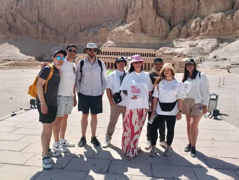 Billet Excursion d'une journée à Louxor au départ d'Hurghada en petit groupe et visite de la tombe de Toutânkhamon