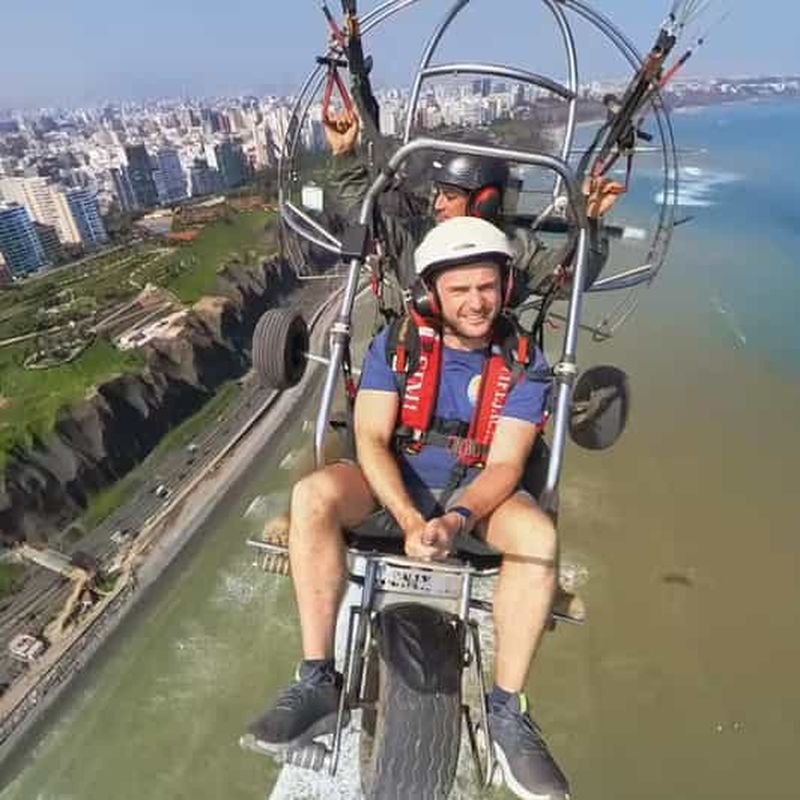 Billet Lima : Parapente motorisé sur la Costa Verde - Chorrillos et Miraflores