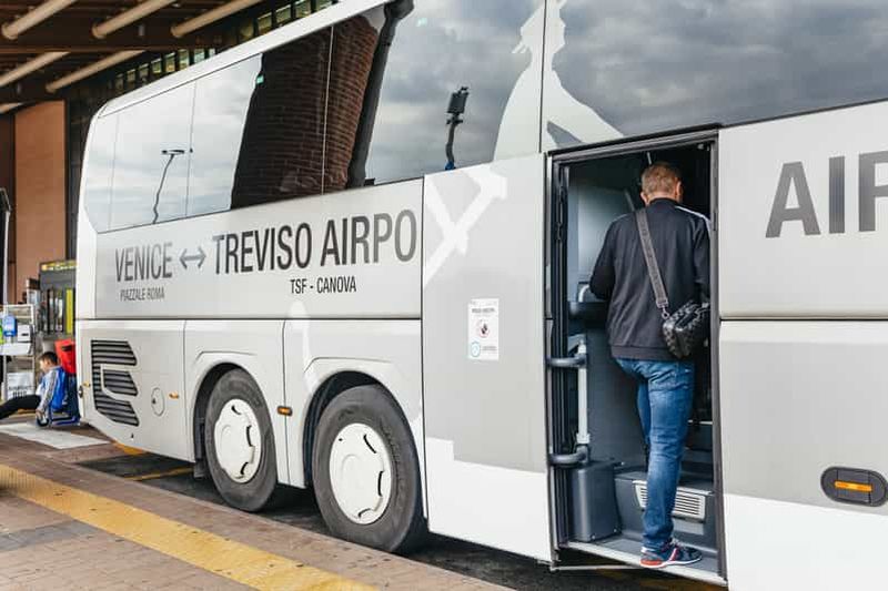 Billet Bus express de l'aéroport de Trévise à Mestre et Venise