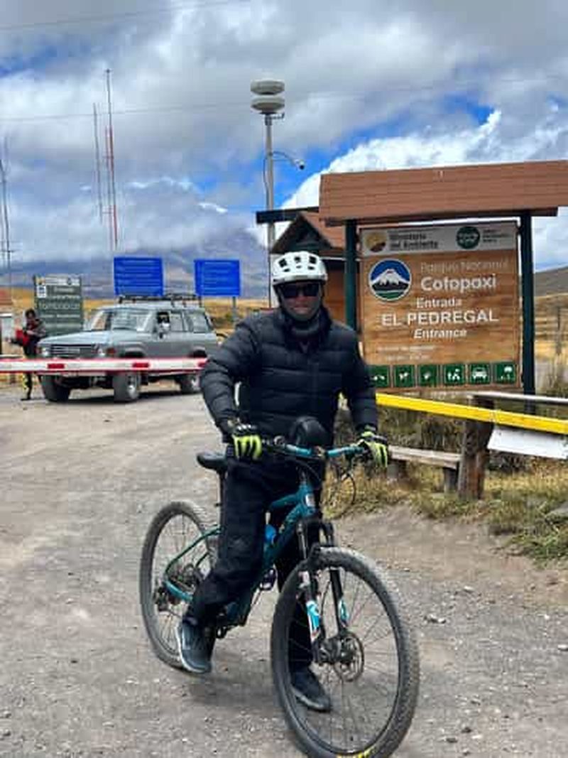 Billet Visite guidée à vélo du volcan Cotopaxi (DC et sentier)