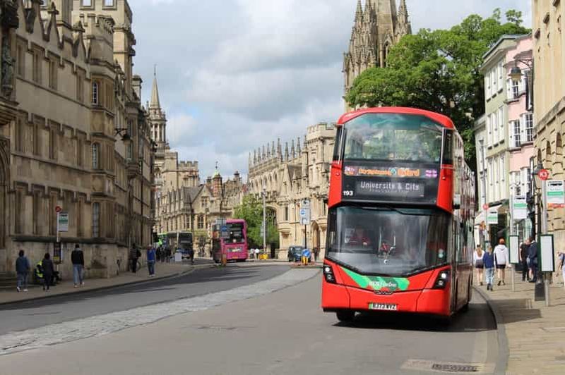 Billet Oxford : Bus en arrêts à arrêts multiples à Oxford : visite touristique en bus à arrêts multiples