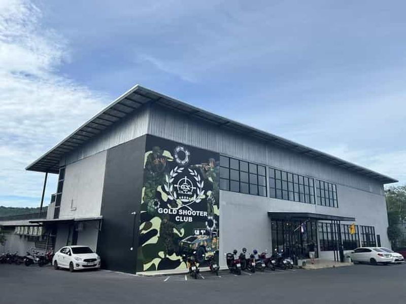 Billet Phuket : expérience de tir au stand Gold Shooting Range