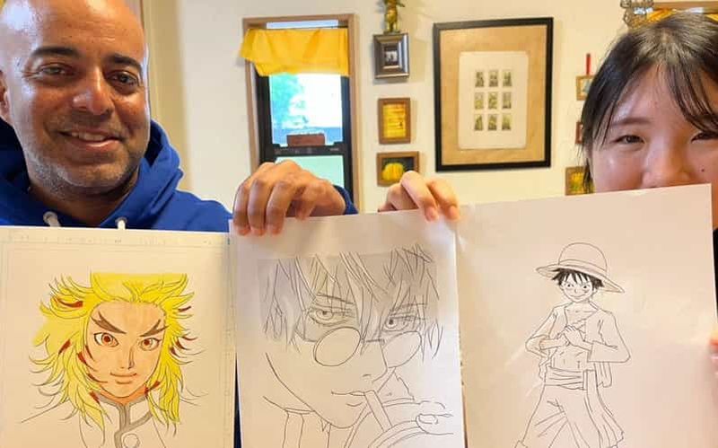Billet Tokyo : cours privé de dessin manga avec un artiste professionnel