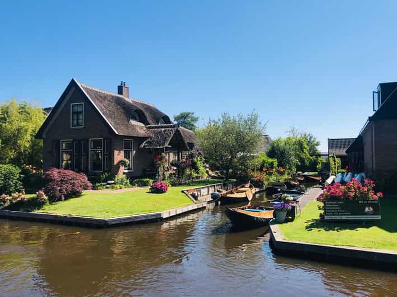 Billet Amsterdam : Zaanse Schans et Giethoorn Excursion d'une journée avec croisière