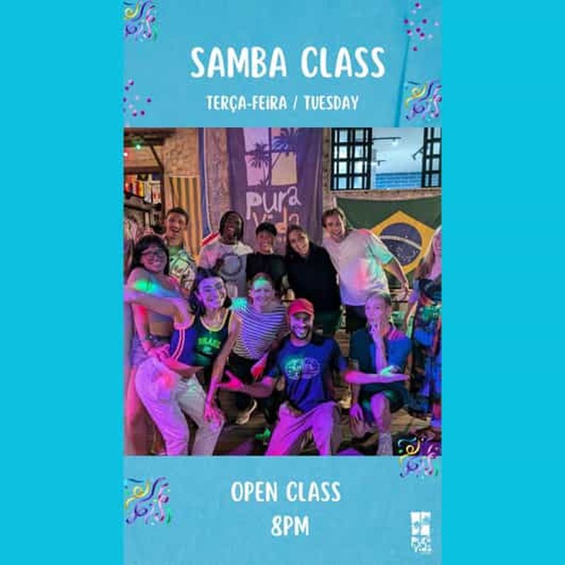 Billet Rio : Atelier Caipirinha et cours de samba