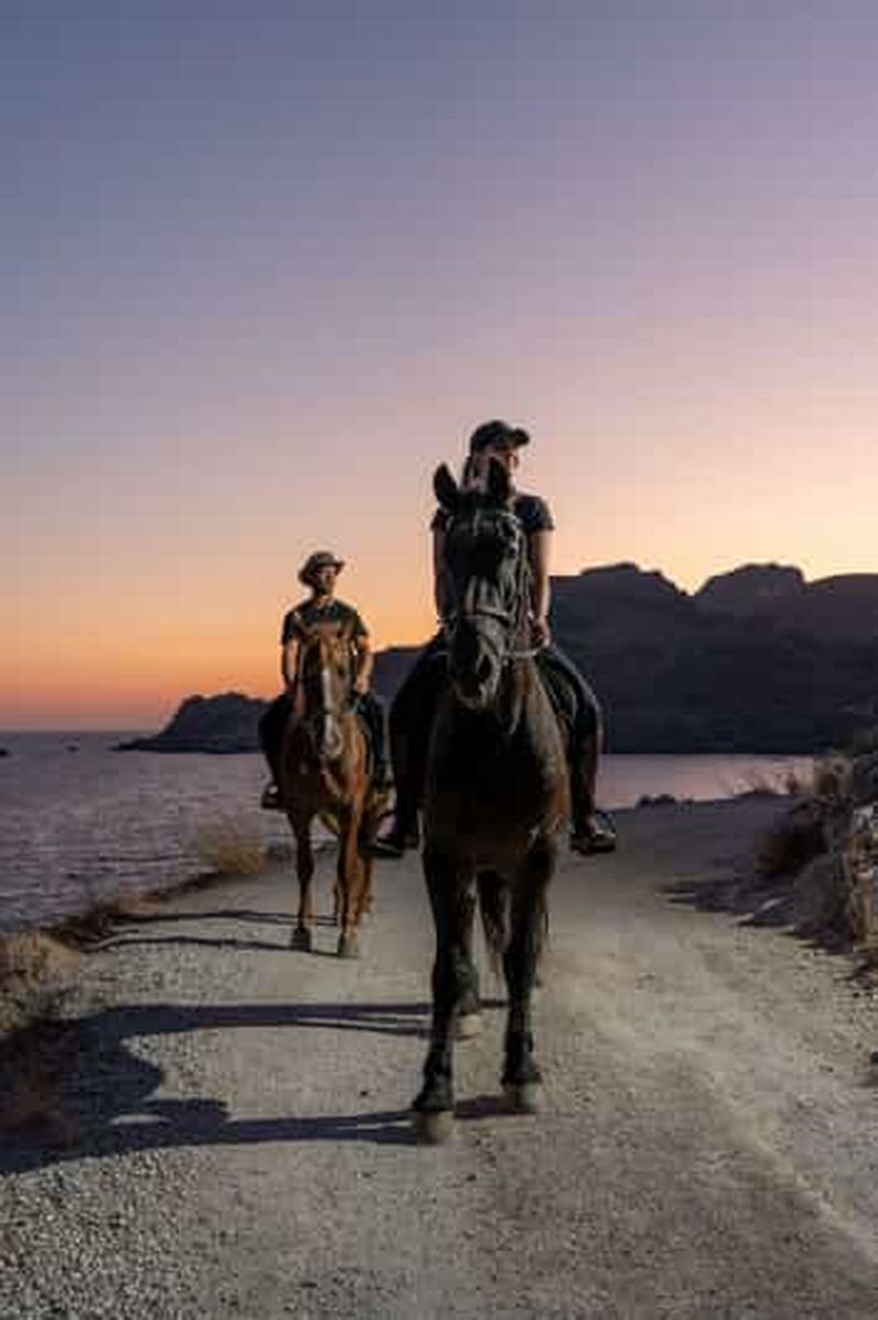 Billet Équitation en Crète : balade au coucher du soleil envoûtante