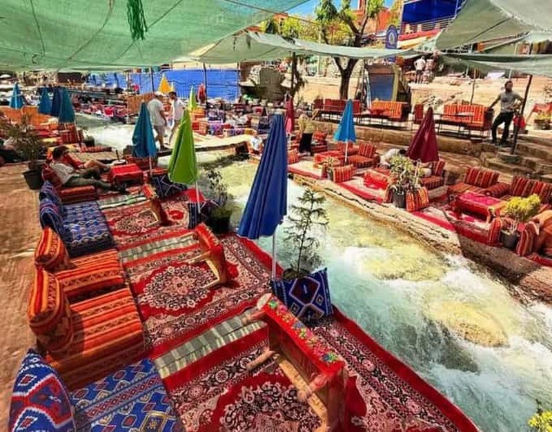 Billet Marrakech : déjeuner dans la vallée de l'Ourika et randonnée guidée jusqu'aux cascades