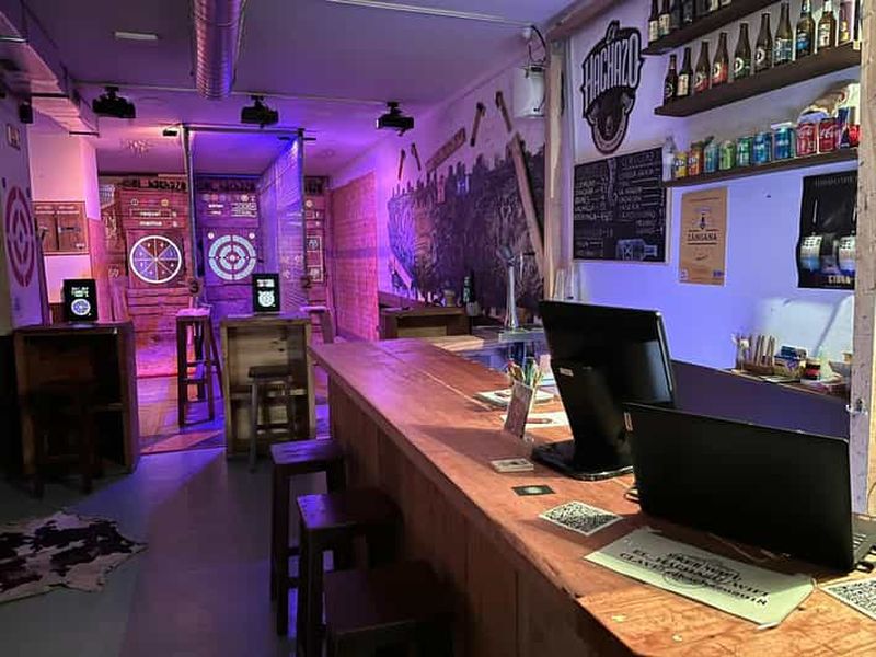 Billet Madrid Atocha : lancer de hache interactif 1 h