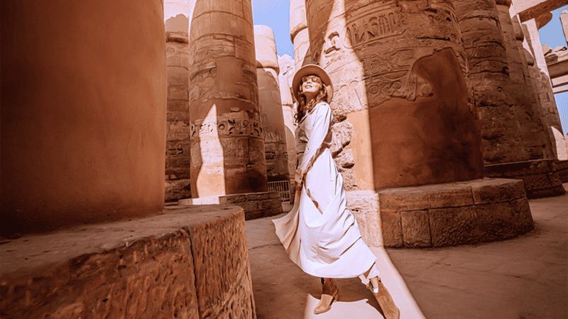 Billet Depuis Le Caire : visite d'une journée des attractions immersives de Louxor en avion