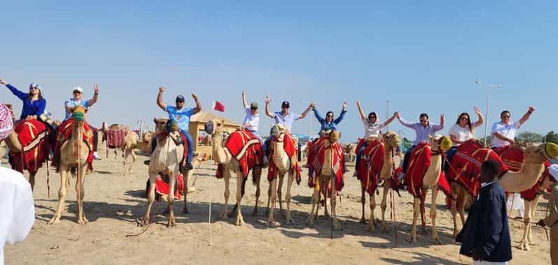 Billet Doha : Rallye dans les dunes, balade à dos de chameau, surf des sables et mer intérieure