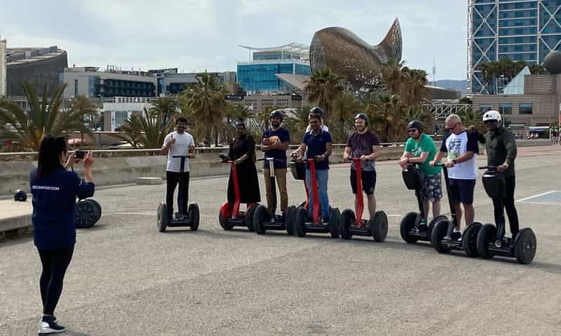 Billet Barcelone : Visite touristique du parc de la Ciutadella et visite en Segway de la plage