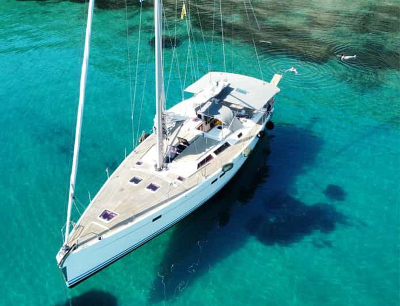 Billet Skiathos : Croisière à la voile d'une journée avec déjeuner