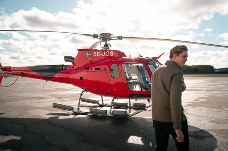 Billet Vol en hélicoptère au-dessus de la ville de Stockholm