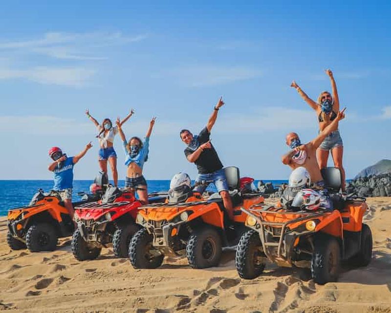 Billet Excursion en quad sur la plage de Migrino et dans le désert à Cabo par Cactus Tours Park