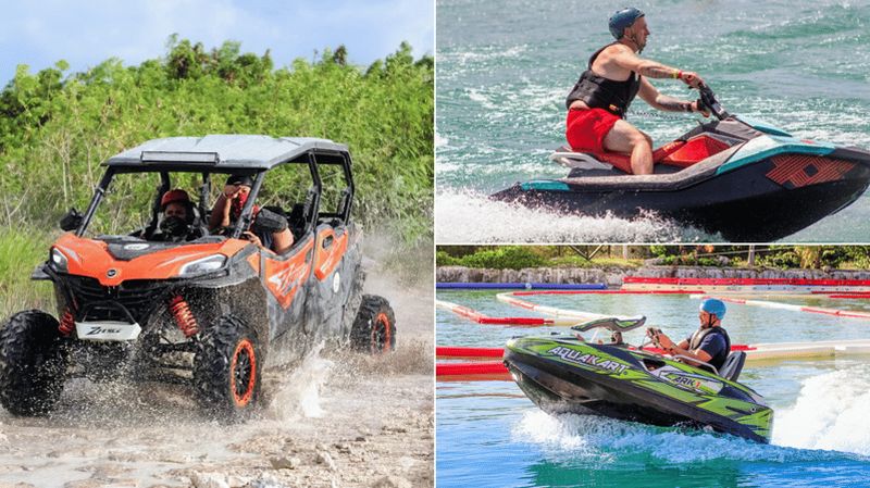 Billet Punta Cana : aventure en jet-ski, karts aquatiques et quad