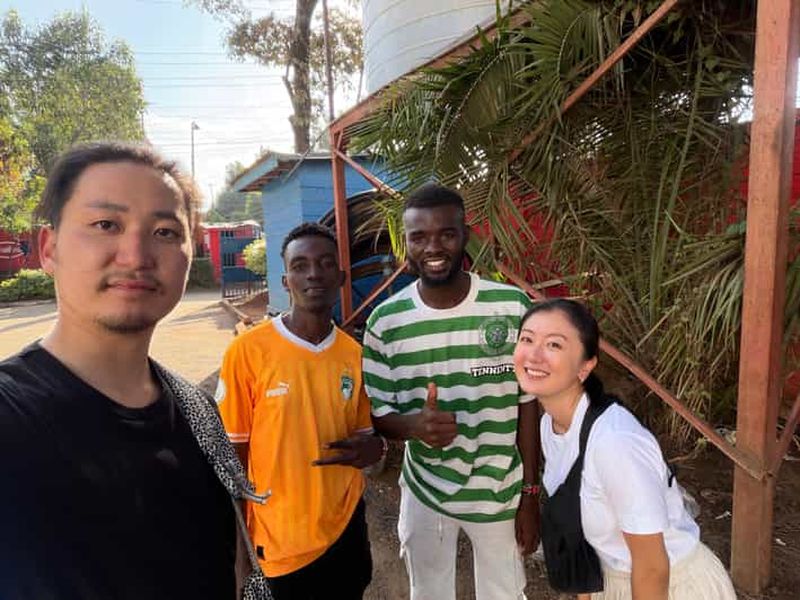 Billet Nairobi : visite guidée de la ville à vélo avec pause café