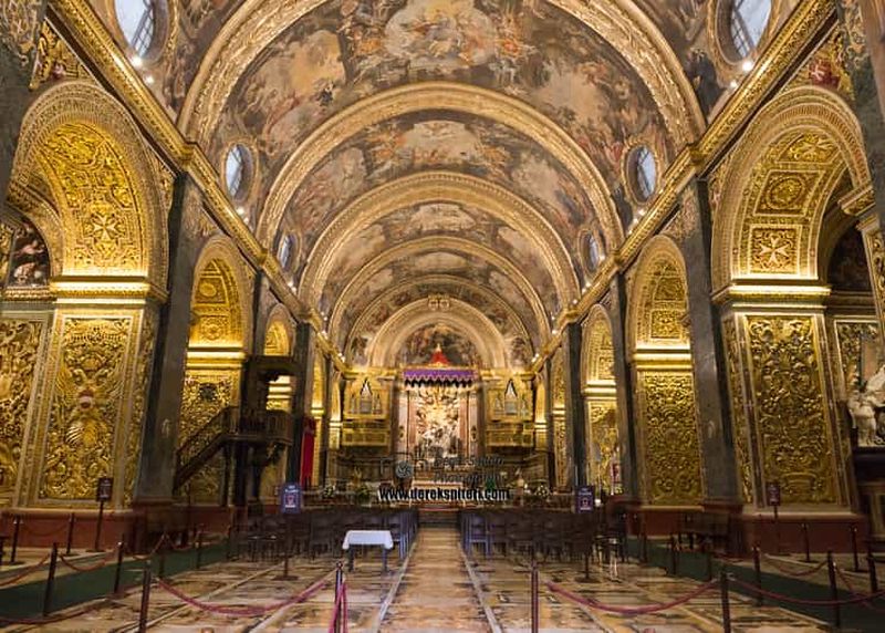 Billet La Valette : visite à pied guidée avec la la co-cathédrale Saint-Jean