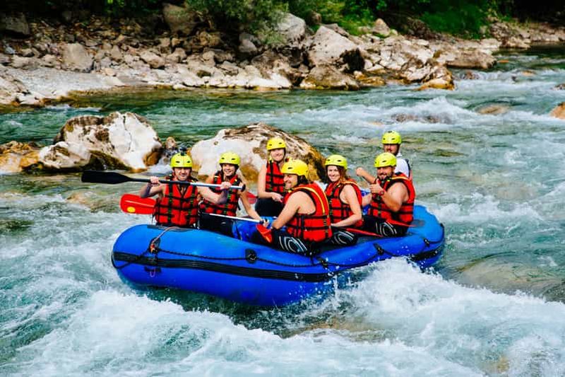 Billet Fendez : Rafting dans les rapides de Cetina et saut de falaise avec instructeur