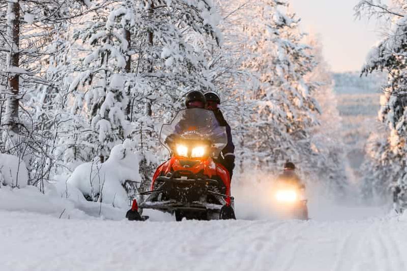 Billet Rovaniemi : 2 heures de motoneige