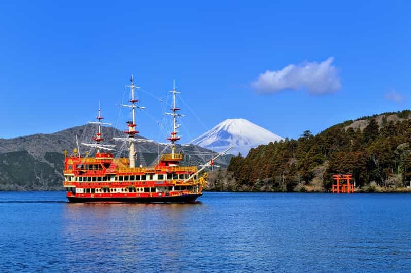 Billet Tokyo : visite en bus d'une journée, 5e station du mont Fuji et croisière à Hakone