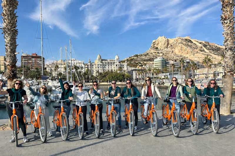 Billet Saveurs d'Alicante : visite à vélo, dégustation de vins et de mets locaux