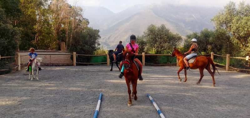 Billet Randonnée à cheval pour débutants dans les montagnes de l'Alpujarra
