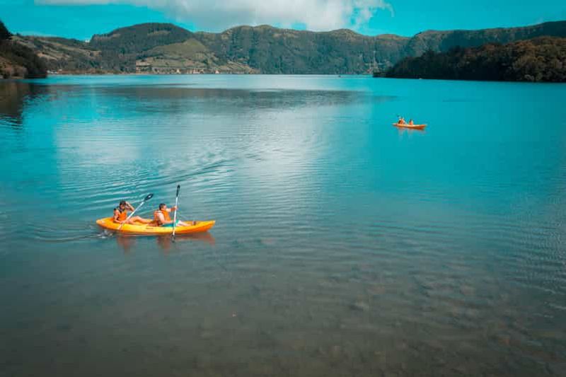 Billet Sete Cidades : Aventure en kayak et à vélo
