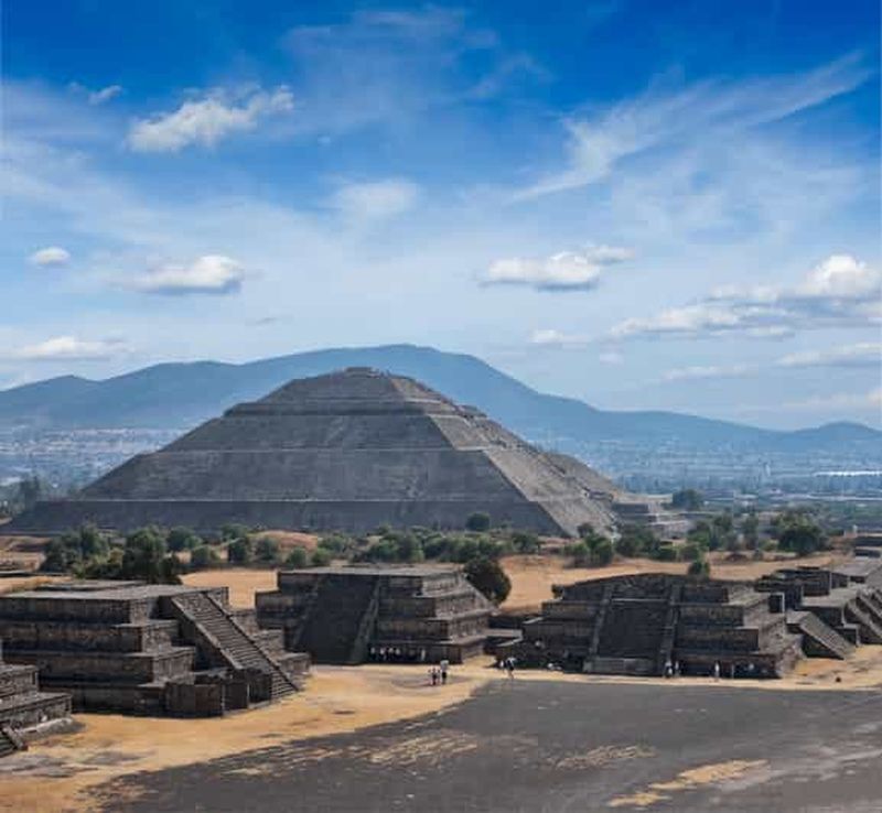 Billet CDMX : Profitez des pyramides de Teotihuacán et de la basilique de Guadalupe
