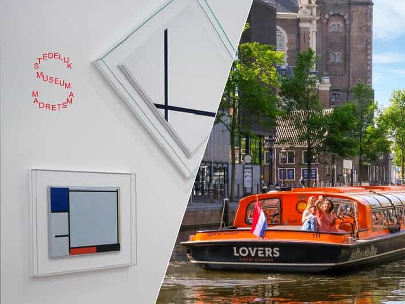 Billet Amsterdam : Musée Stedelijk et croisière d'une heure sur les canaux