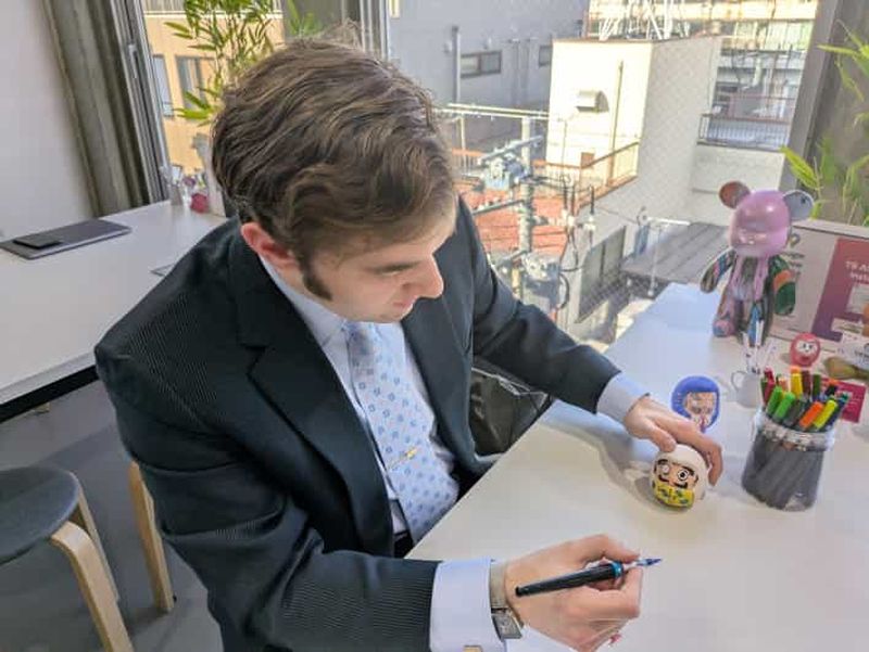 Billet Expérience de peinture Daruma à Asakusa