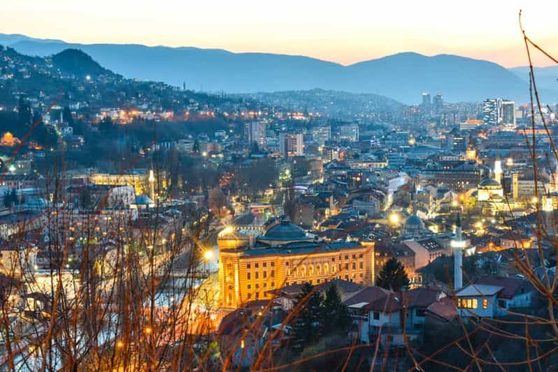 Billet Sarajevo : Visite à pied de la ville de nuit