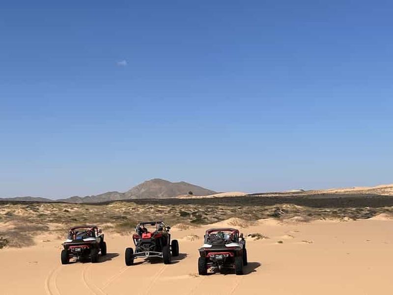 Billet Safari en quad dans le désert de Wahiba Sands à Oman : boucle de 400 km d'une journée avec plage