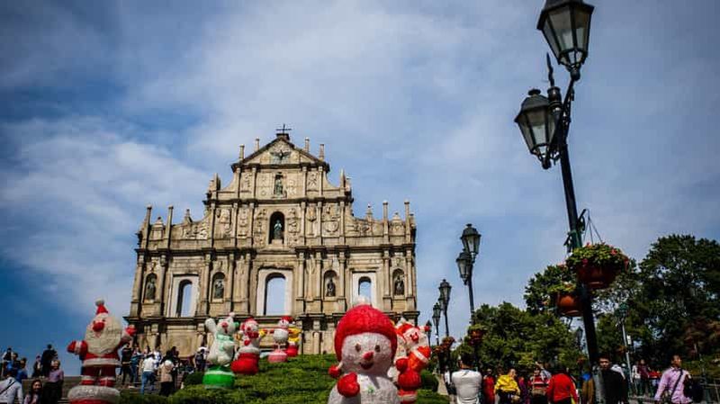 Billet Macao : visite d'une journée à pied de la ville historique avec déjeuner et prise en charge au PORT