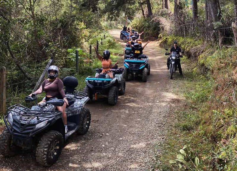 Billet Medellin : Excursion en quad, VTT. Aventure tout-terrain et cascade.