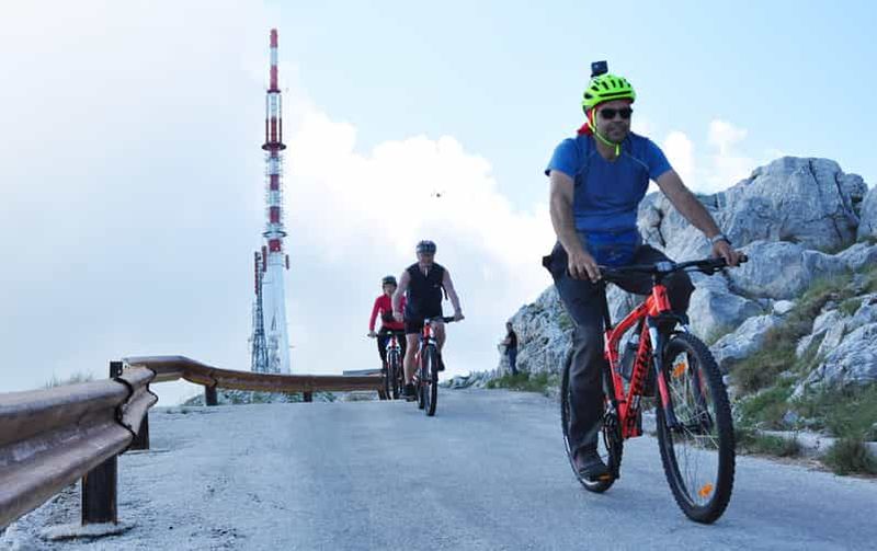 Billet Makarska : Descente en vélo de Sv. Jure sur Biokovo