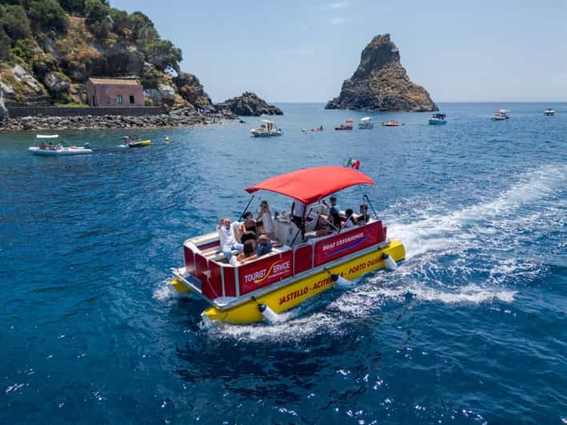 Billet La Riviera des Cyclopes : excursion en bateau depuis Catane